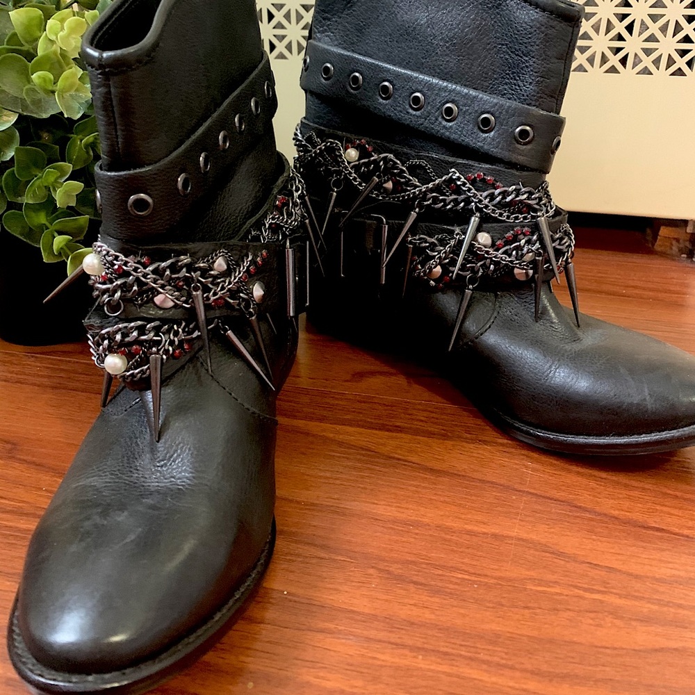 Zara Leather boots